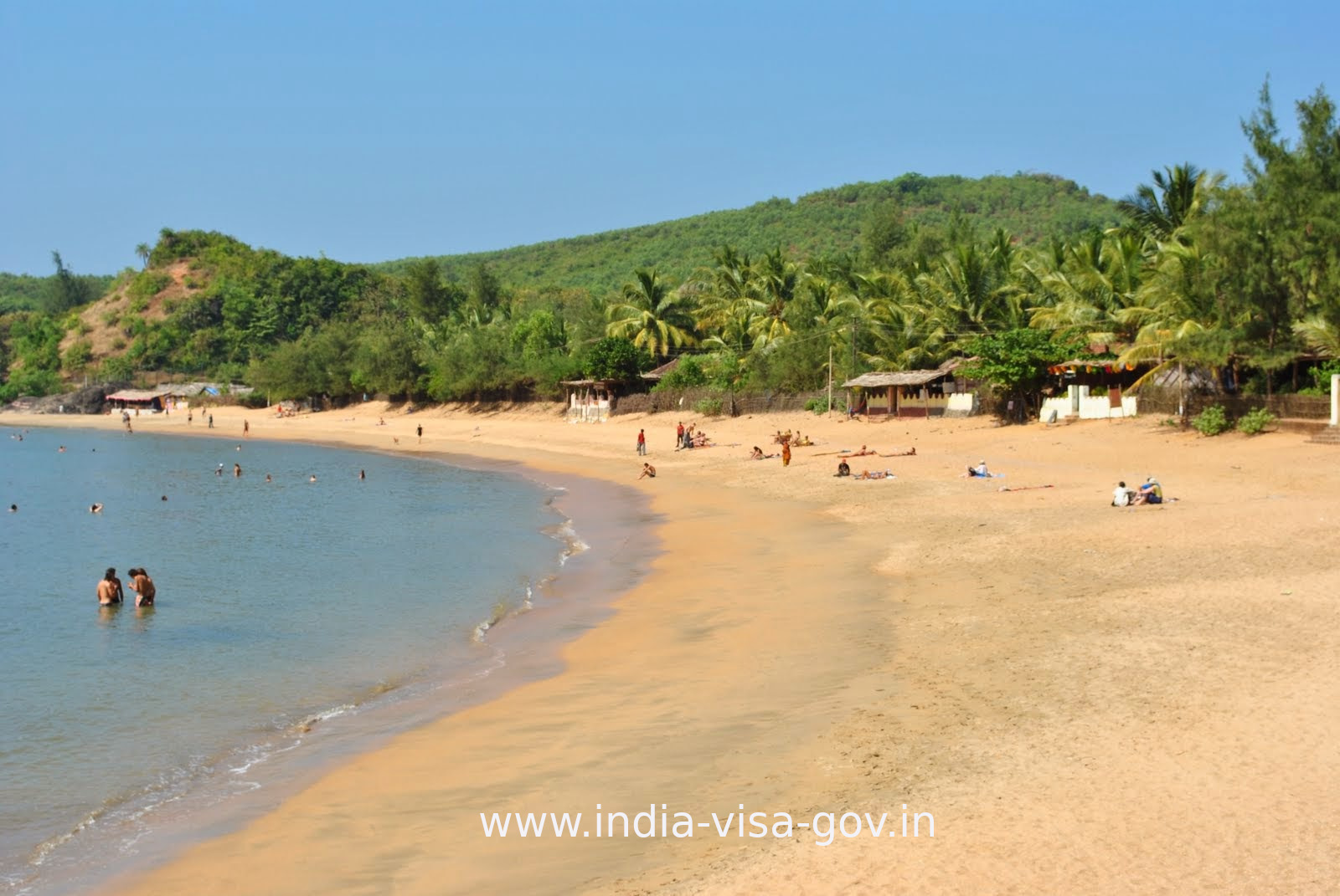 India Visa Paradise Beach in Gokarna 