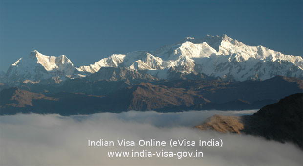 Indyjska wiza online Sandakphu Darjeeling